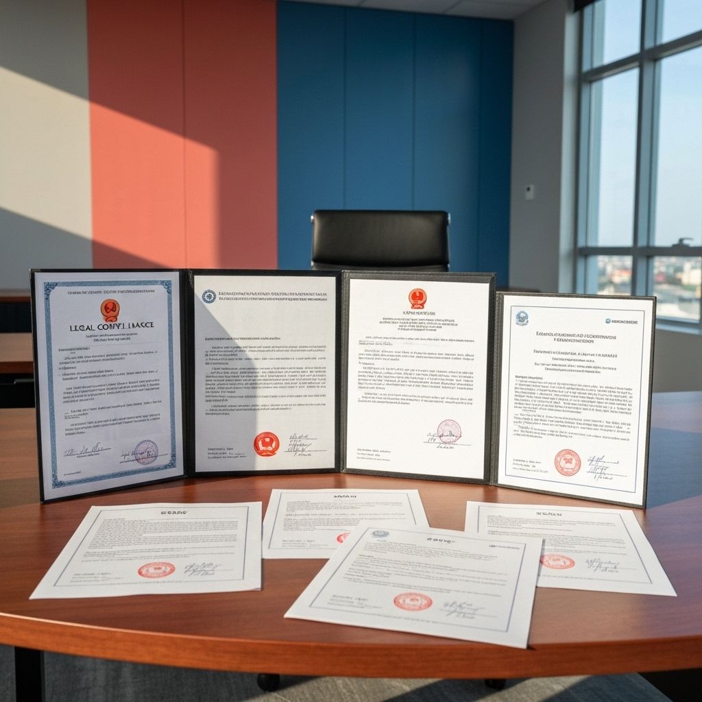 Compliance and legal documents